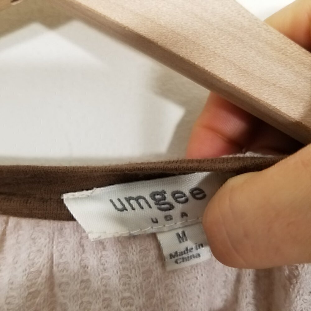 Umgee Long Sleeve Top Blouse Size M - Picture 3 of 5